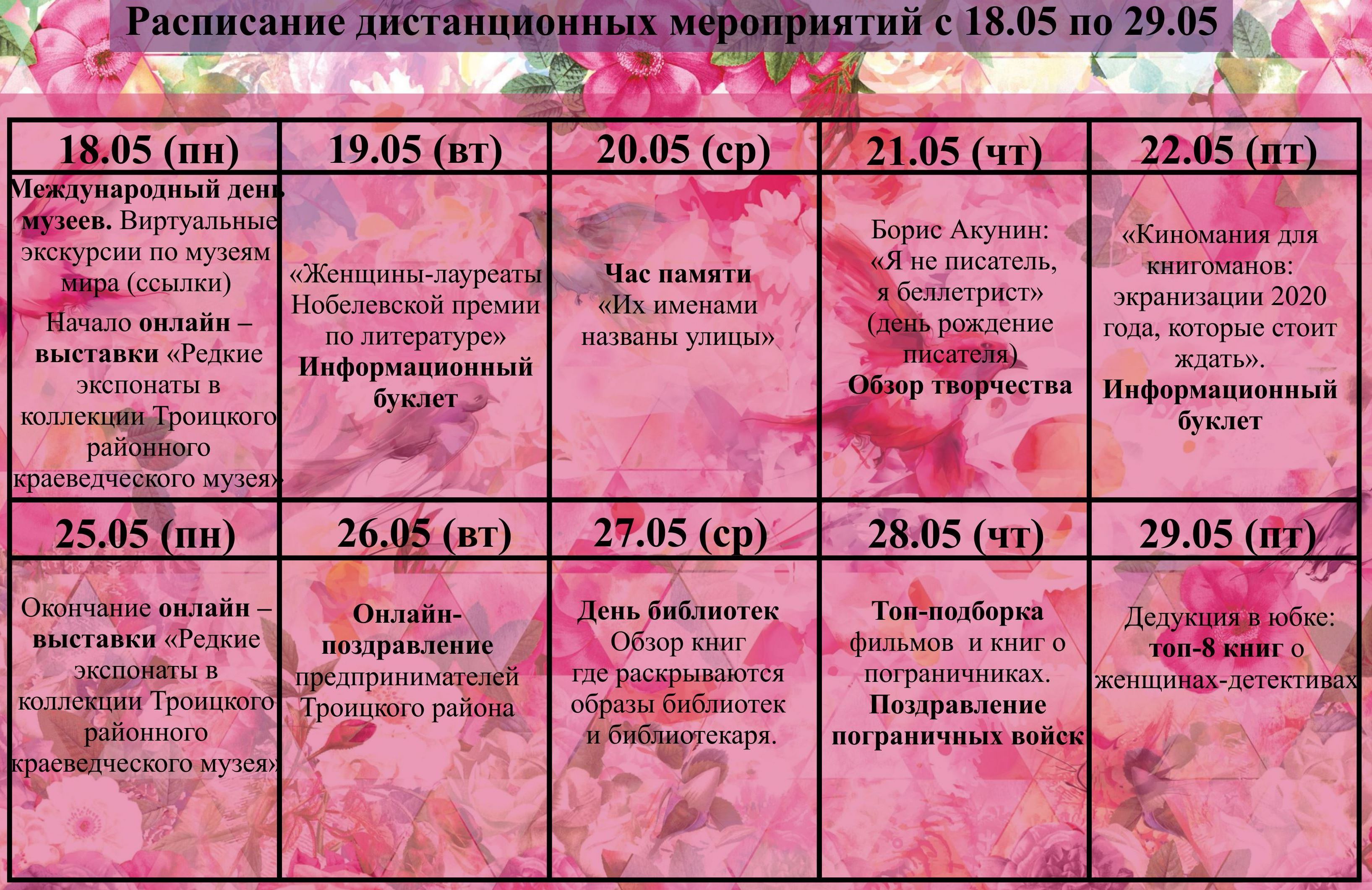 план дистанционных мероприятий 18.05 29.05 правильный